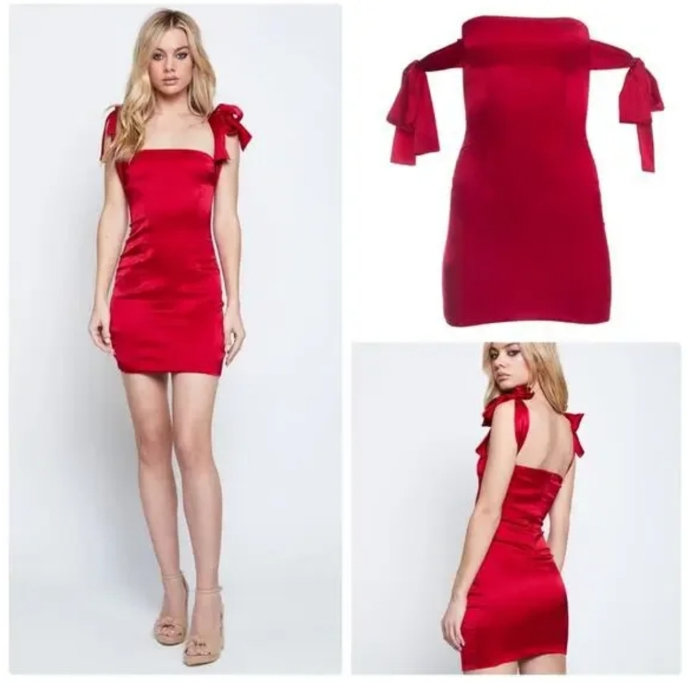 NEW Lurelly Vibrant Red Dress/ With Tags